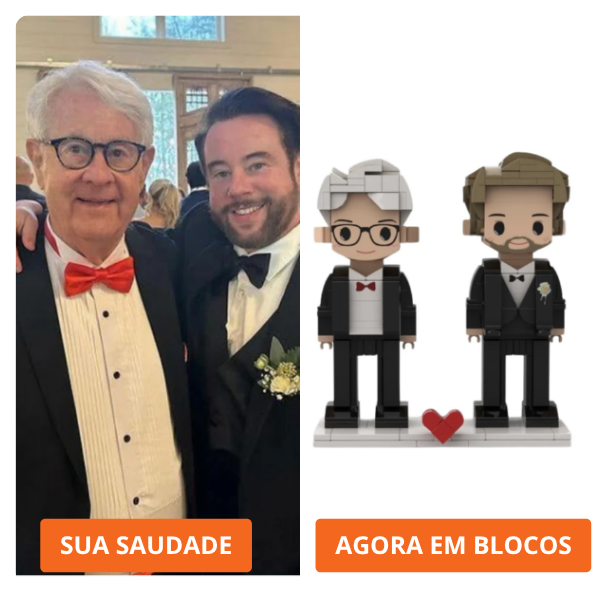 Lembrança em Blocos | Eternize Quem Já Partiu!