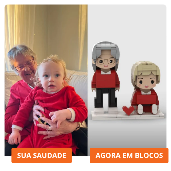 Lembrança em Blocos | Eternize Quem Já Partiu!