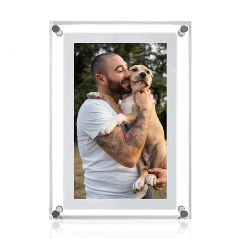 Uma Lembrança que Brilha para Sempre | Quadro Digital Personalizável
